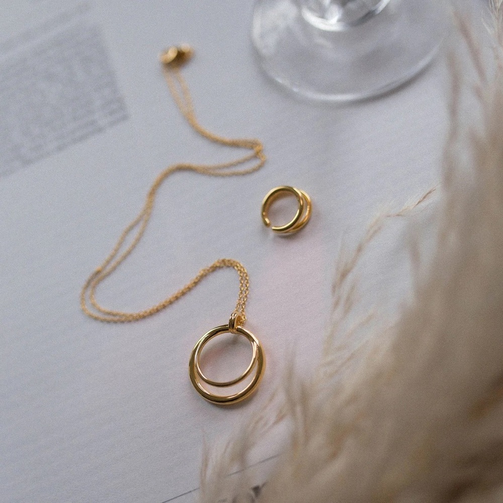 Stilnest Duo Ketto Necklace